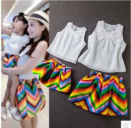 pakaian kembar ibu anak